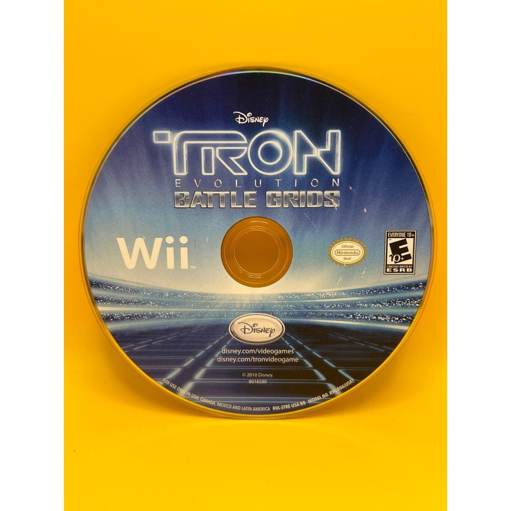 Tron Evolution Battle Grids (Nintendo Wii,2010) DISC ONLY